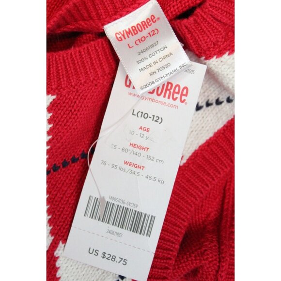 NEW 2009 Gymboree New York Girl Argyle Sweater Sleeveless L 10-12 NWT School - Picture 5 of 5
